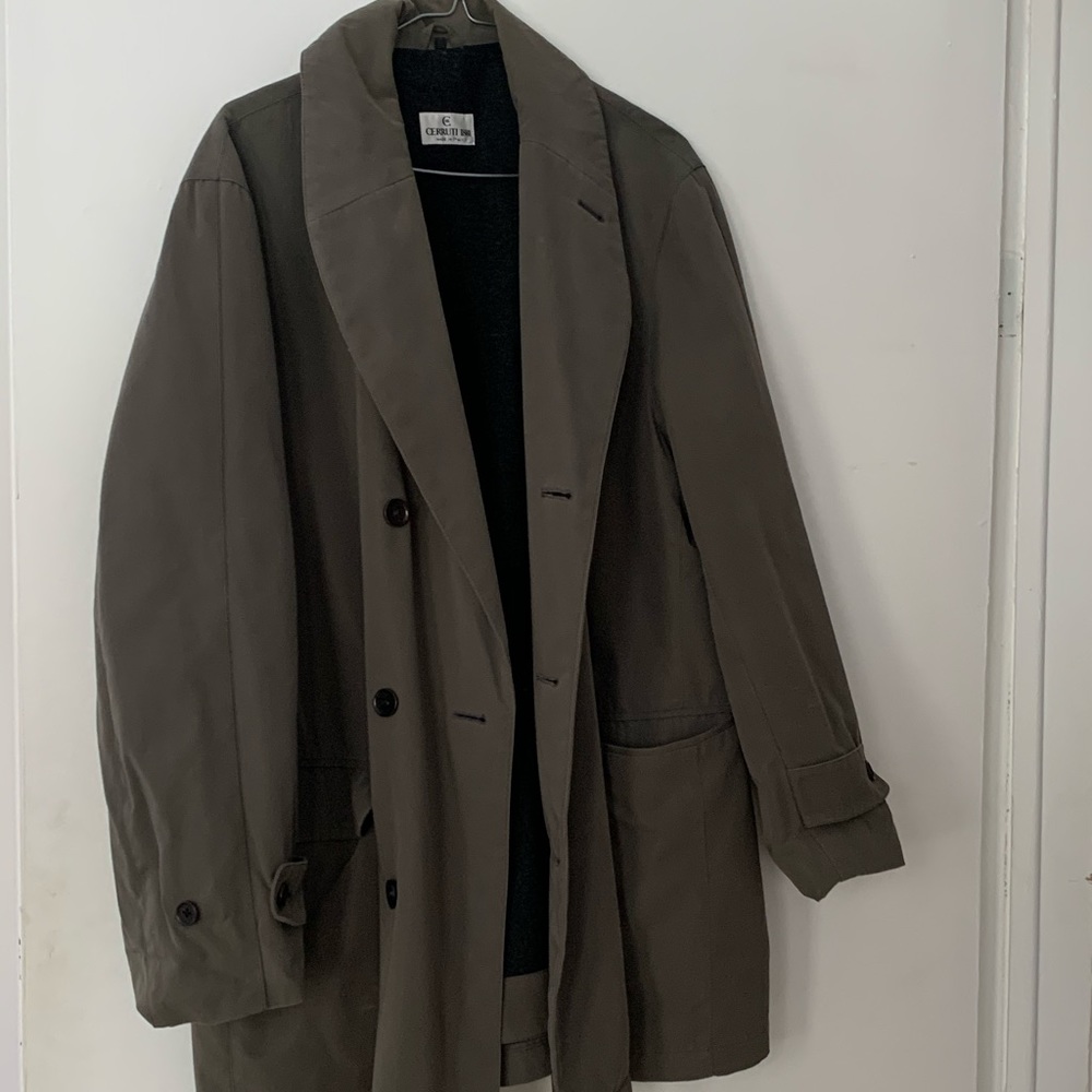 Cerruti 1881 Wool-Lined Trench Coat